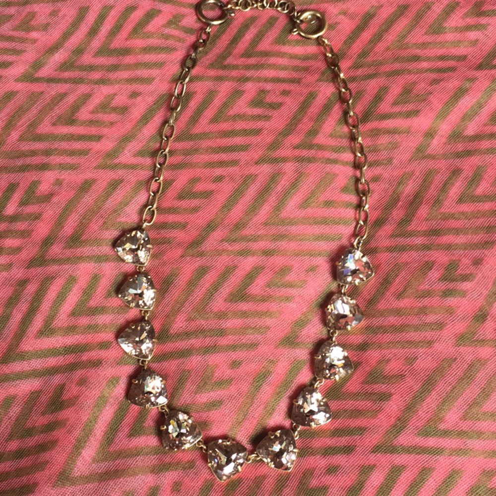 Stella & Dot Somerville Rose Necklace
